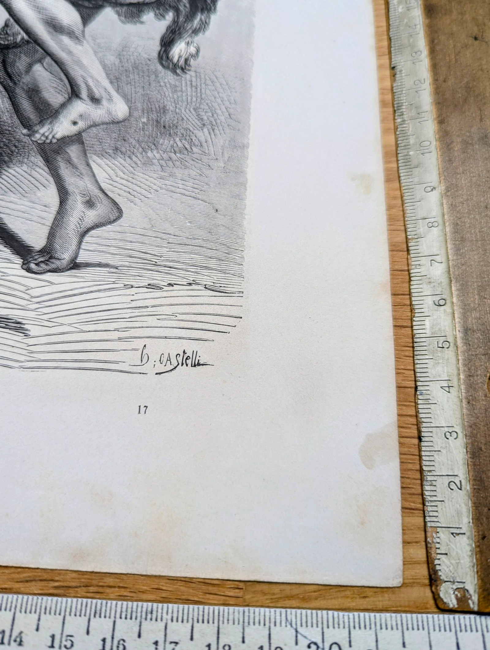 Danseurs Patagons, ilustração impressa em 1861. – photo 11